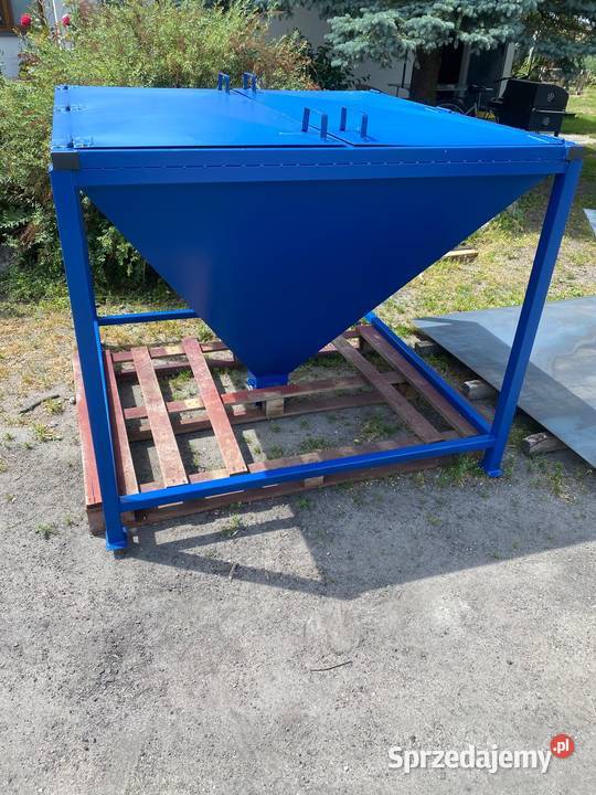 Kosz zasypowy Bufor przyjęciowy do big bag Magazynowanie Niedrzew Pierwszy