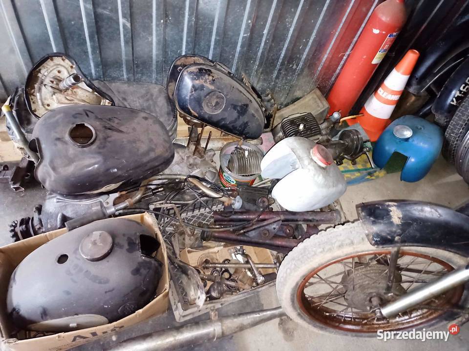 Motocykl WSK 125 Rama WSK 175 Części Łańcut