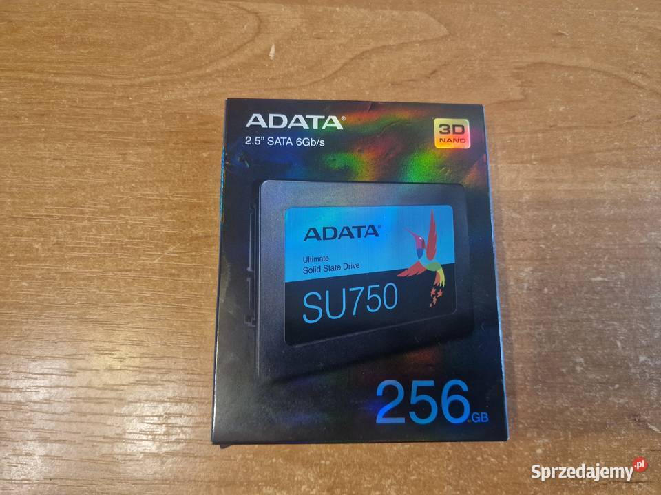 Dysk SSD Adata Ultimate SU750 256GB 25 SATA III dolnośląskie Siechnice sprzedam