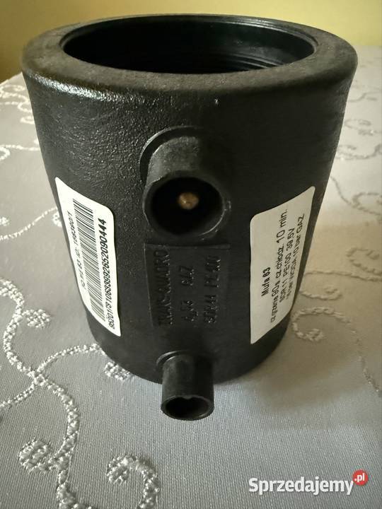 Mufa Elektrooporowa 63mm SDR 11 PE100 395V Woda Czerwionka-Leszczyny sprzedam