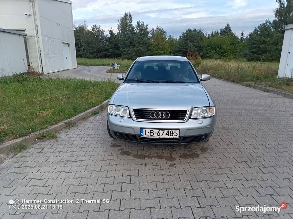 Audi A6 C5 99r 1 9 TDI 110 długie opłaty nieuszkodzony Włodawa