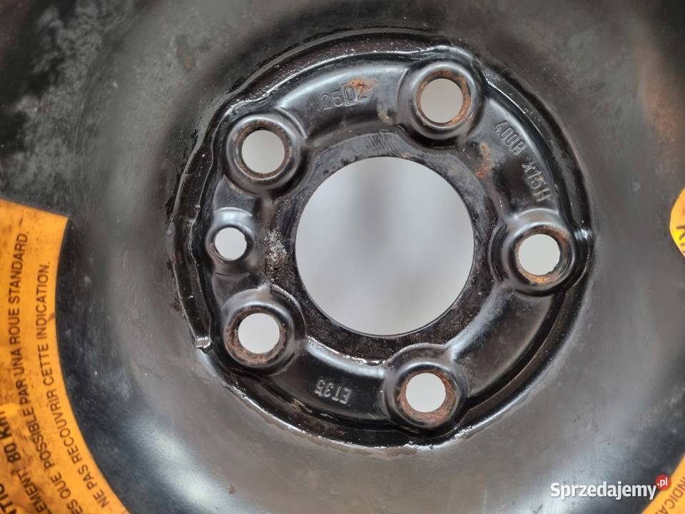 KOŁO DOJAZDOWE Alfa Romeo 156 147 12580 R15 5x98