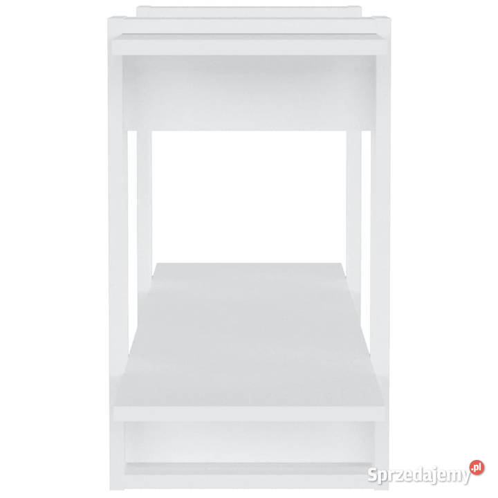 Regał na książki biały 100x30x51 materiał mazowieckie Warszawa