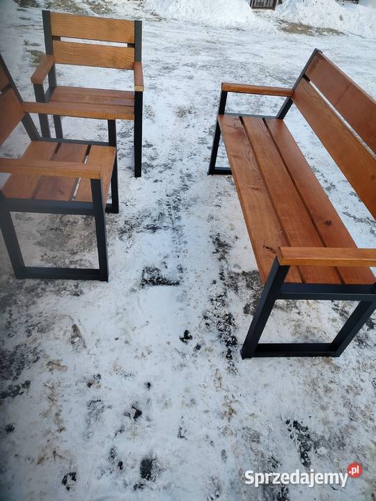 Meble ogrodowe LOFT metal Kłoczew