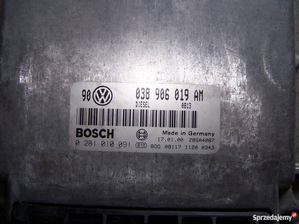 KOMPUTER SILNIKA VW BORA GOLF4 19 TDI 116 AJM Motoryzacja Ciechanów