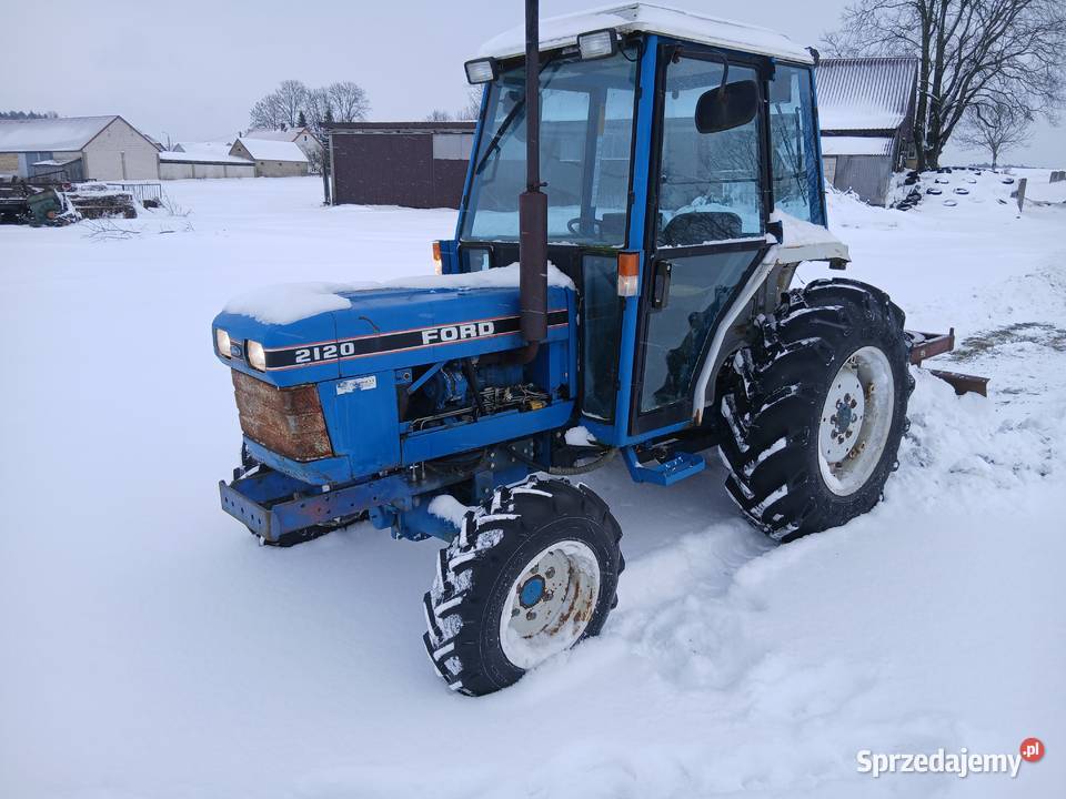 ford 2120 odsniezanie plug spych odsniezarka Kobylin-Borzymy