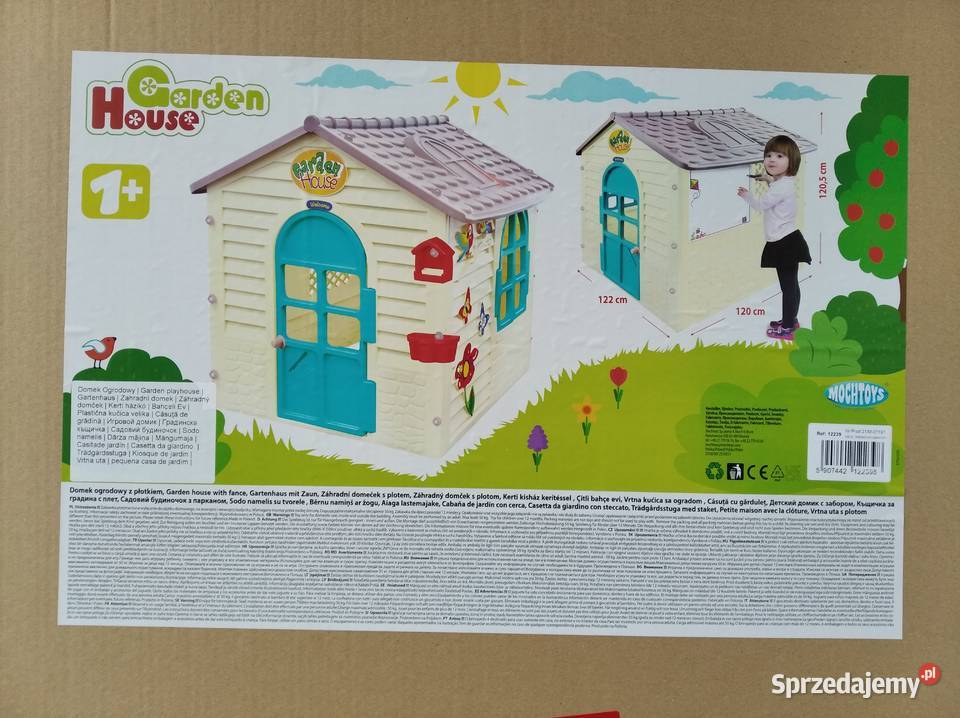 NAJTANIEJ Domek Ogrodowy Do Zabawy Pełny