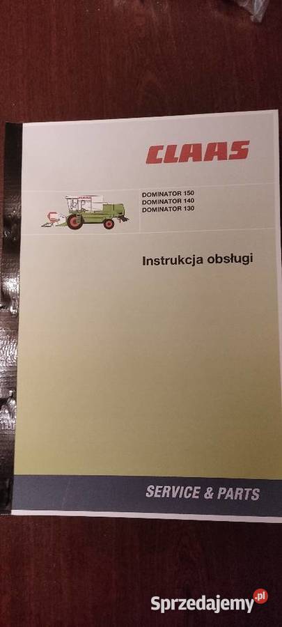 Instrukcja obsługi Claas dominator 130 140 150