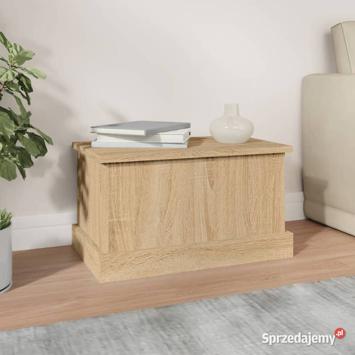 Skrzynia dąb sonoma 50x30x28 materiał mazowieckie Warszawa sprzedam