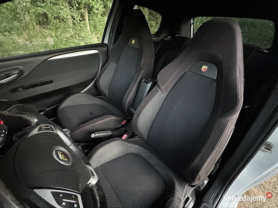 Abarth Punto Evo szary piękny Włoch Punto Evo Bródek