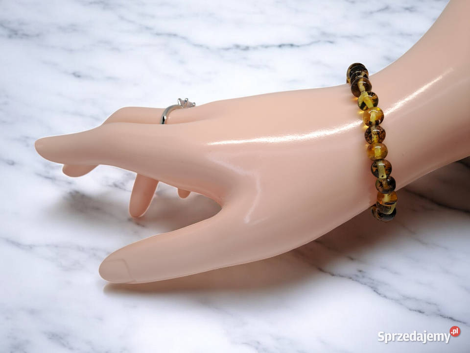 Bransoletka z bursztynu bursztyn bałtycki Warszawa