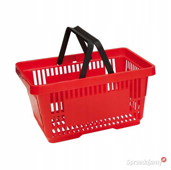 Kosz koszyk sklepowy na zakupy 22l plastikowy Barczewo sprzedam