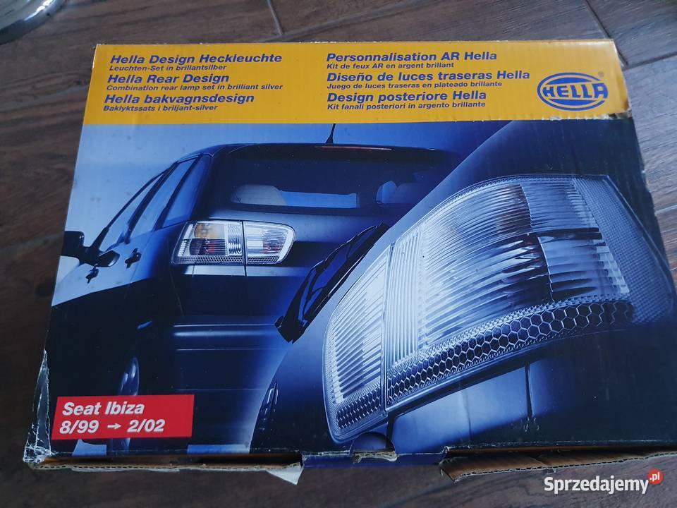 Lampy tył Hella Design Tuning Seat Ibiza Ostrowiec Świętokrzyski
