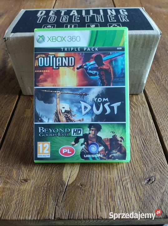 Xbox 360 Triple Pack Outland From Dust Beyond Komputery i Akcesoria Podkałek sprzedam