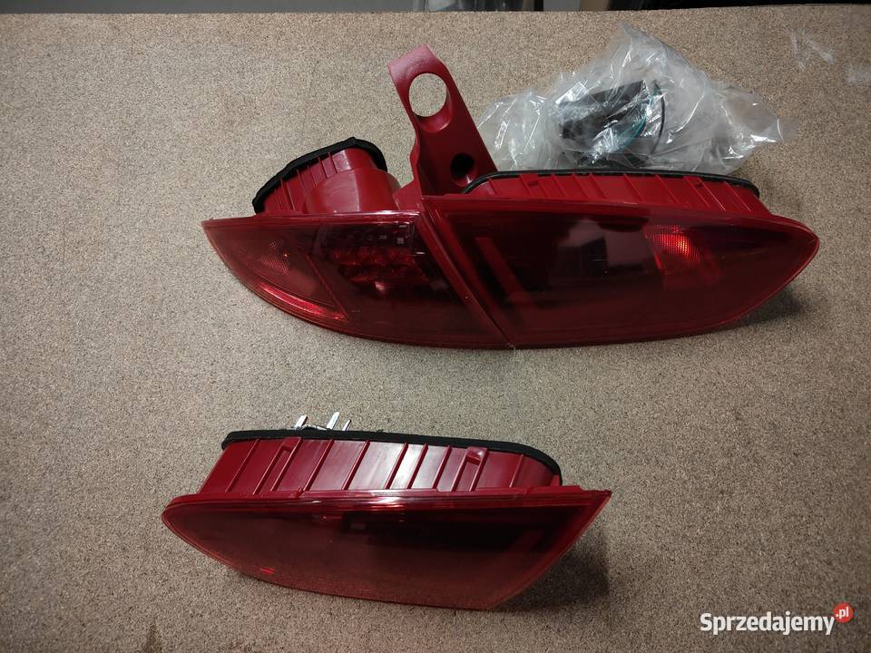 Lampy diodowe Seat Leon 0913 RED Smoke Led Bar