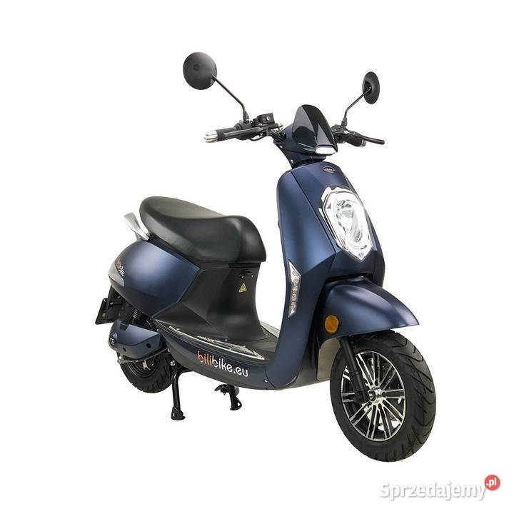 Skuter elektryczny BILI BIKE GRACE LIT 800W niebieski mazowieckie Warszawa sprzedam