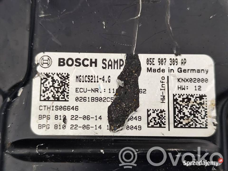 Komputer Sterownik ECU silnika