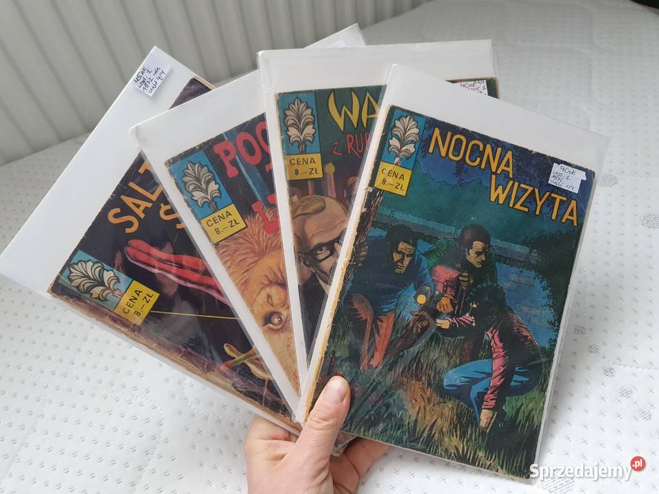 Kapitan Żbik zestaw 4 komiksów kompletna Gdynia