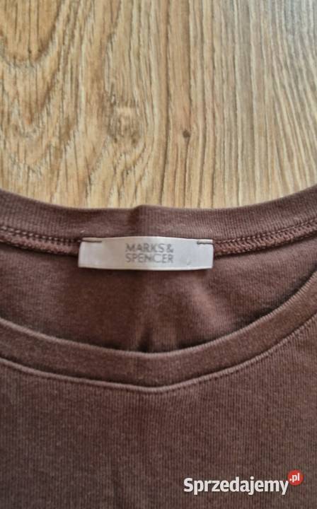 bluzka top 40 L MarksSpencer brązowa brąz Rozmiar 40(L)