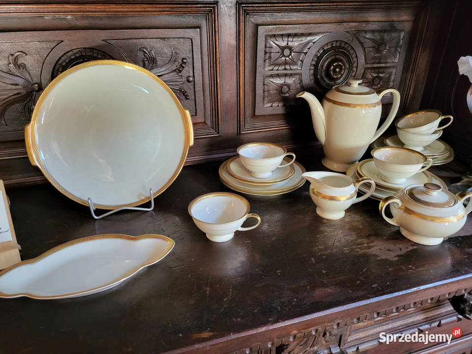 Serwis kawowy Rosenthal Winifred ecru złoto Rybnik