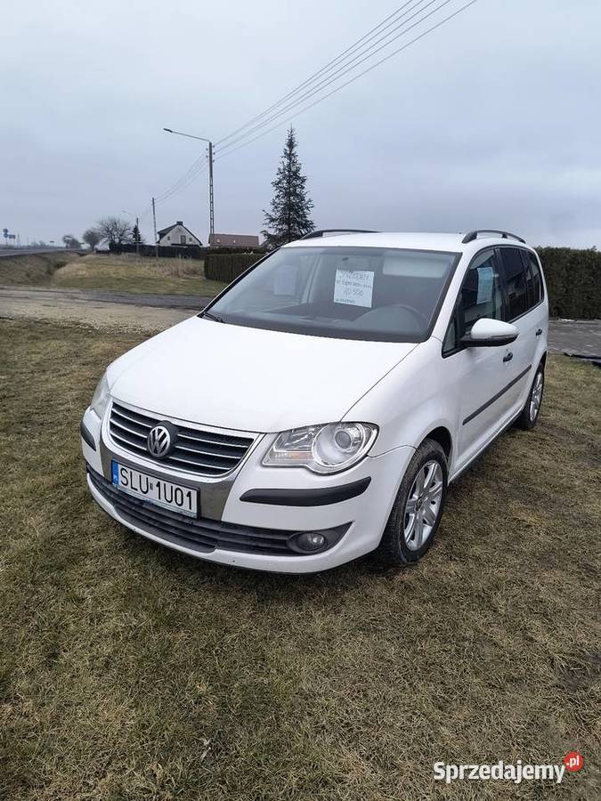 VW Touran 19 TDI BLS 7 psobowy relingi dachowe Gwoździany