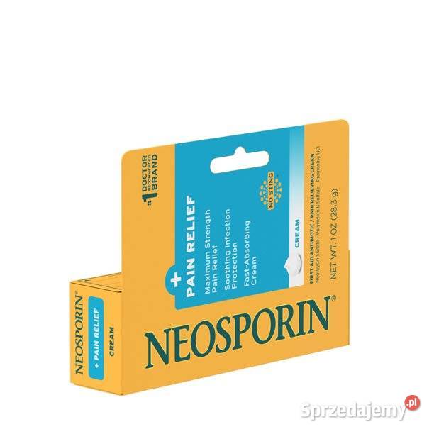 KREM NEOSPORIN ANTYBIOTYKOWY PRZECIWBÓLOWY 283g Poznań
