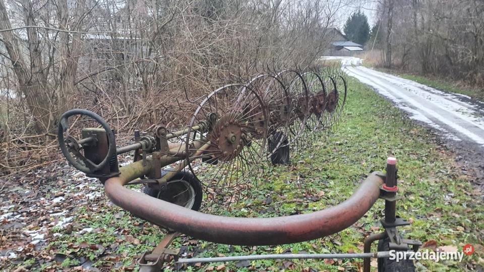 Zgrabiarka do siana 6 karuzelowa nieuszkodzony Zgrabiarki i przetrząsacze Sawin