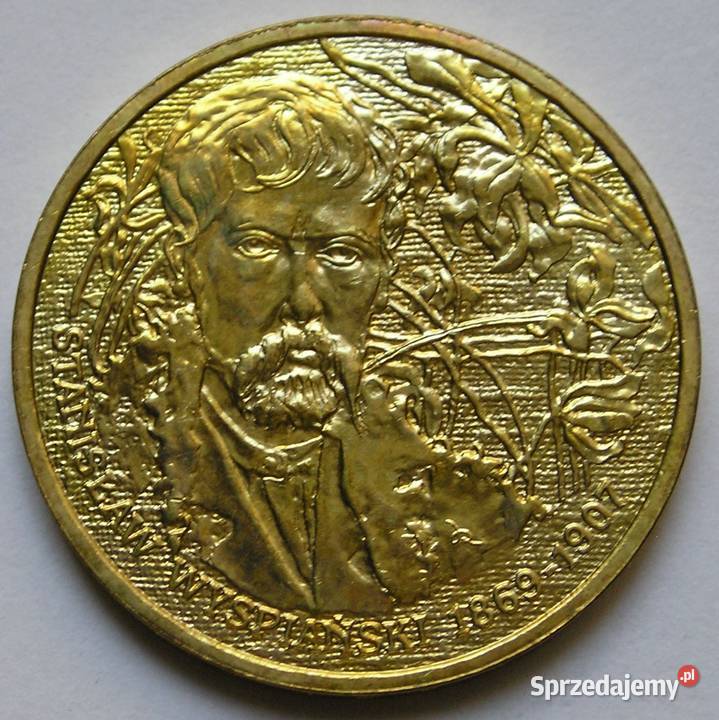 POLSKA 2 ZŁOTE 2004 WYSPIAŃSKI STAN 12 Łódź