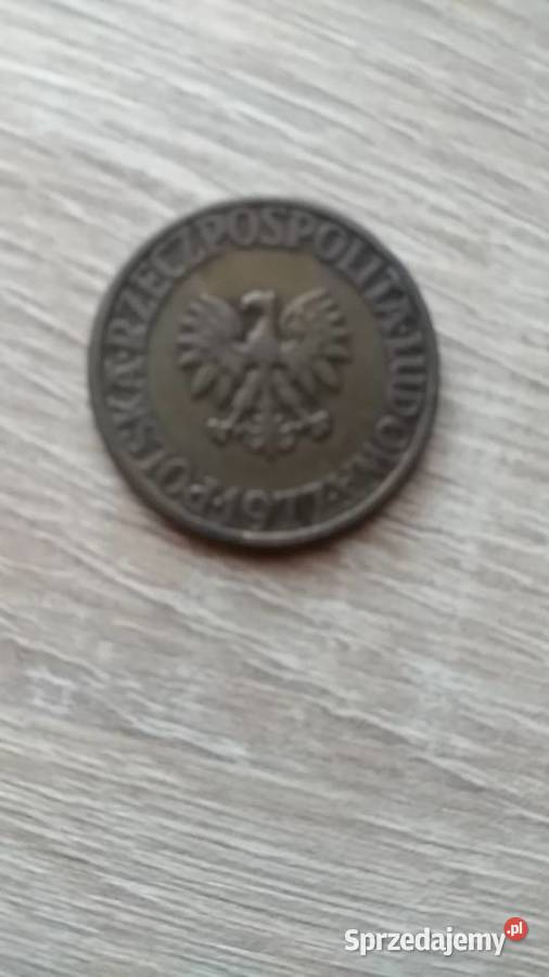 6 PRL 5 z 1977 r bez znaku menniczego Chrząstawa Mała