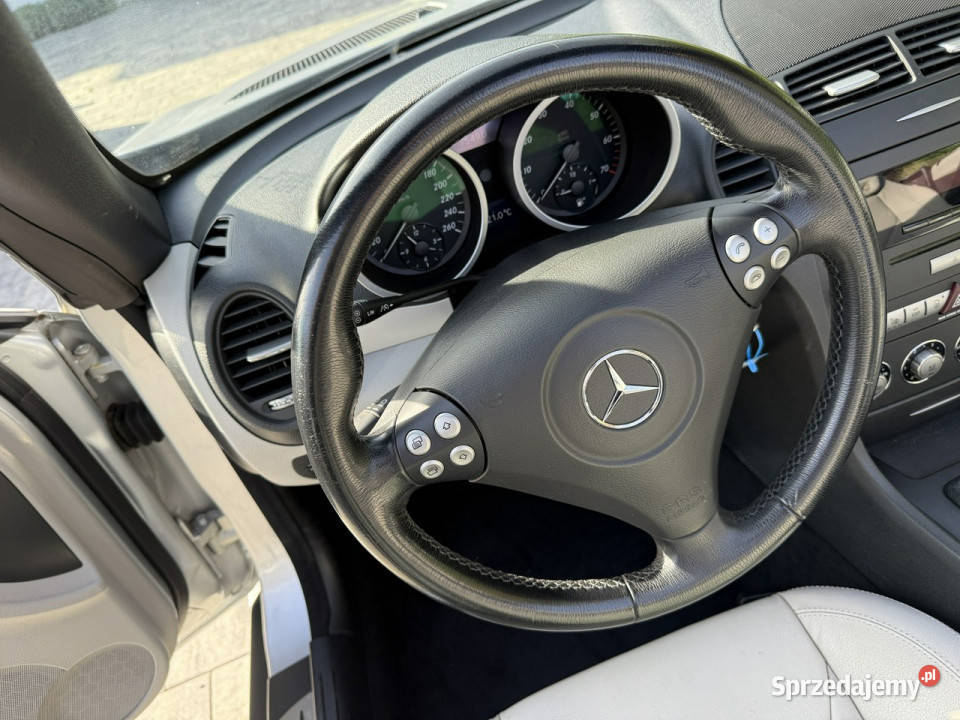 Mercedes SLK 200 CABRIO zadbany Kabriolet 100 klimatyzacja Motoryzacja Poznań