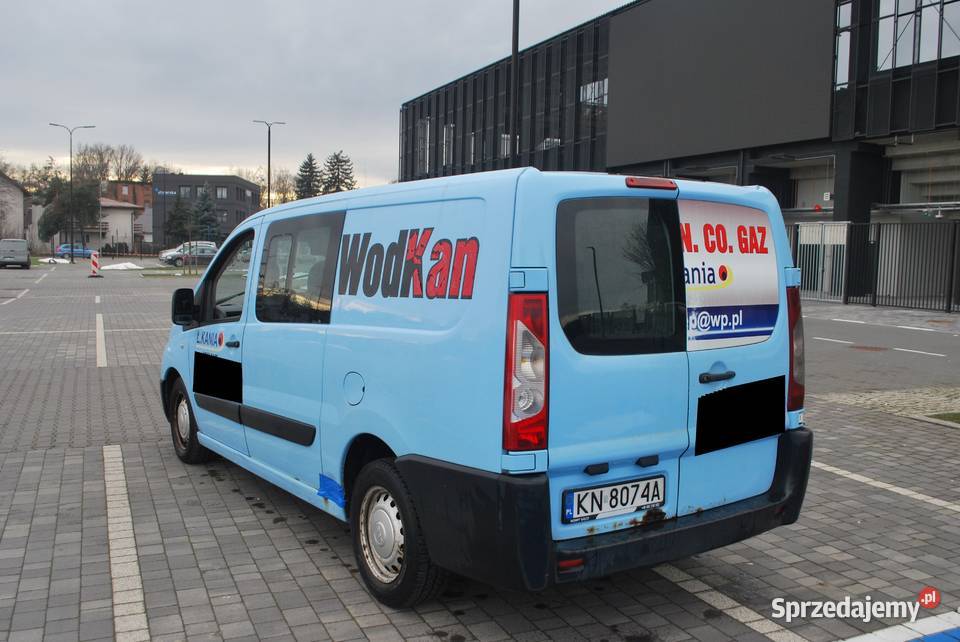 Fiat Scudo Brygadówka Wersja Long 20 diesel 120 poduszka powietrzna Fiat Nowy Sącz