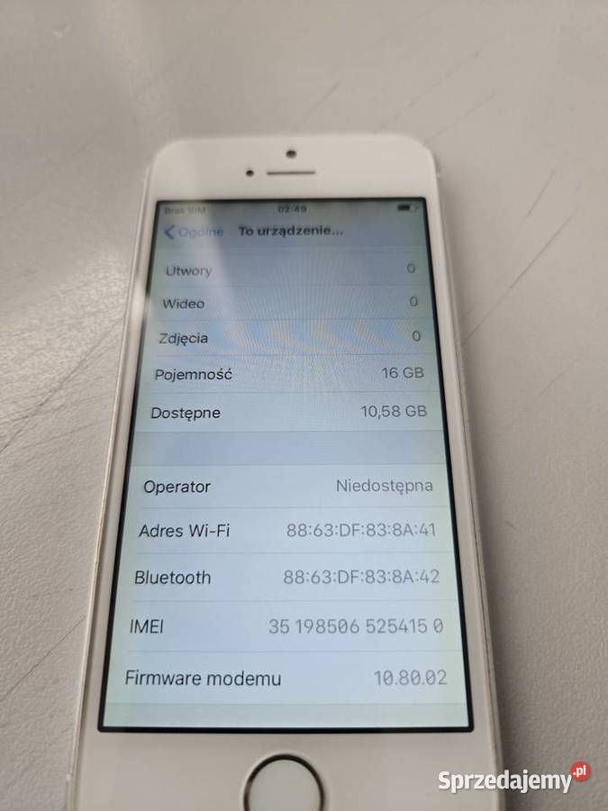 2x Telefon APPLE IPHONE 5 model A1429 i model Apple / iPhone sprzedam