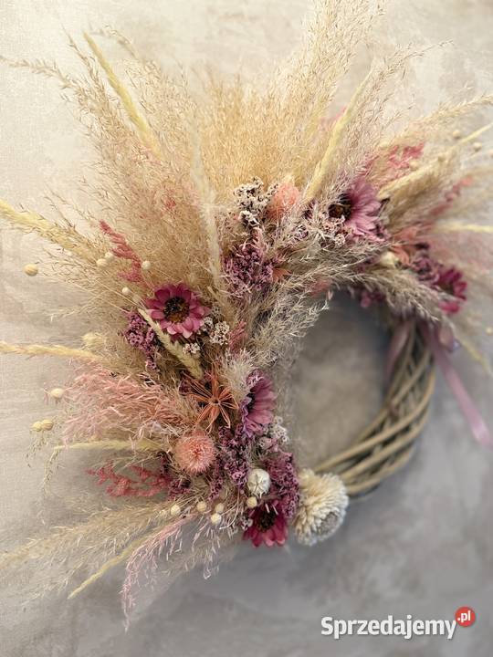Elegancki wianek na drzwi Boho Pozostałe zachodniopomorskie Goleniów sprzedam