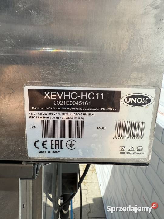 Piec konwekcyjnoparowy UNOX z okapem Gastronomia Warszawa