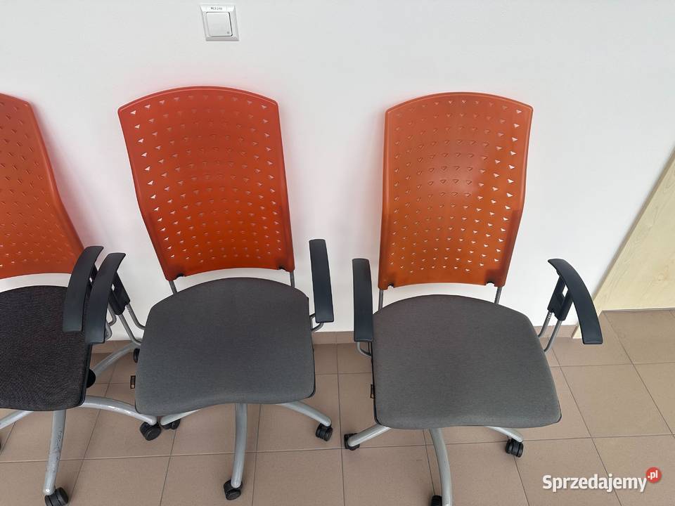 12 ergonomicznych foteli biurowych SITAG solidne Wrocław sprzedam