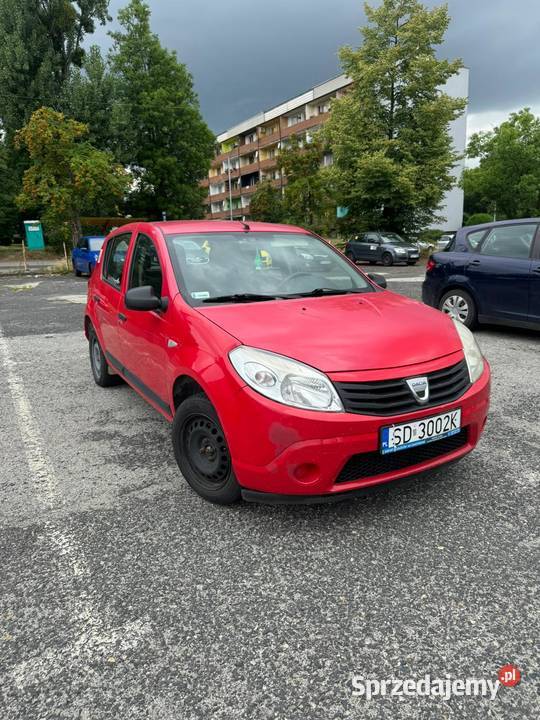 Dacia Sandero 2009 Benzyna Gaz 1198cm3 śląskie