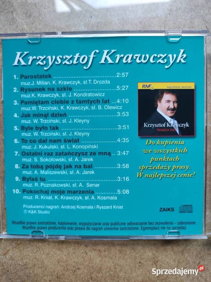 Największe Polskie Przeboje Krzysztof Krawczyk Kielce