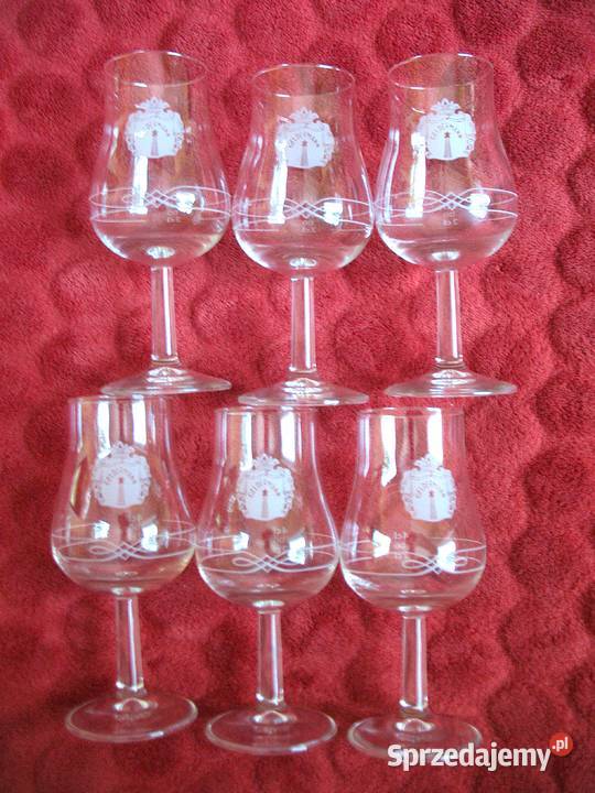 Kieliszki do wina Komplet 6 sztuk Geldermann Siedlce sprzedam