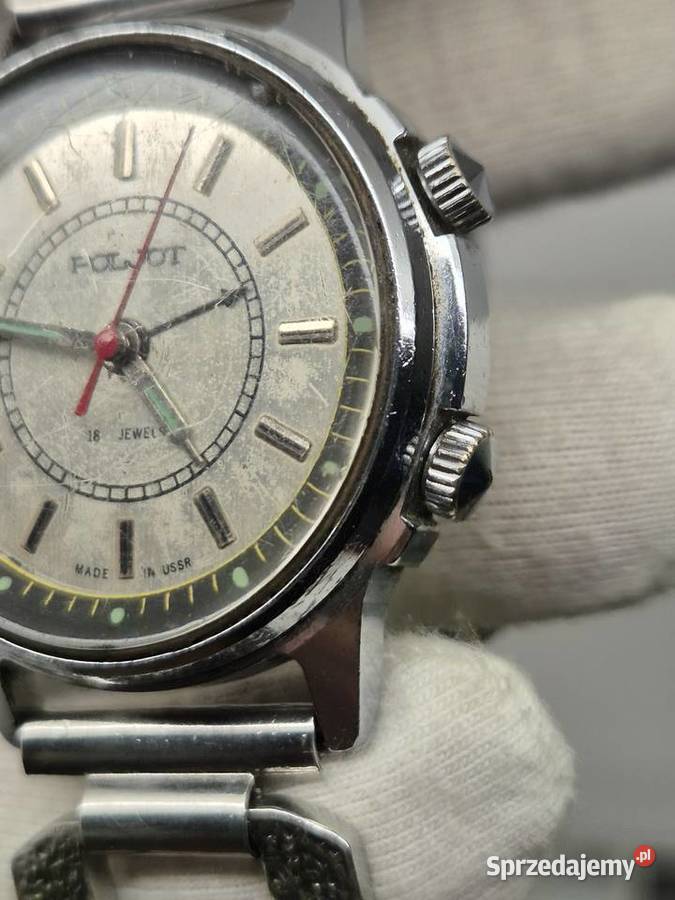 Zegarek Poljotz funkcją budzika śląskie Chorzów sprzedam