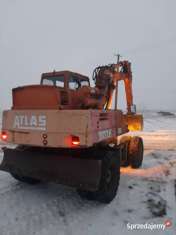 Koparka kołowa atlas Motoryzacja kujawsko-pomorskie Bukowiec