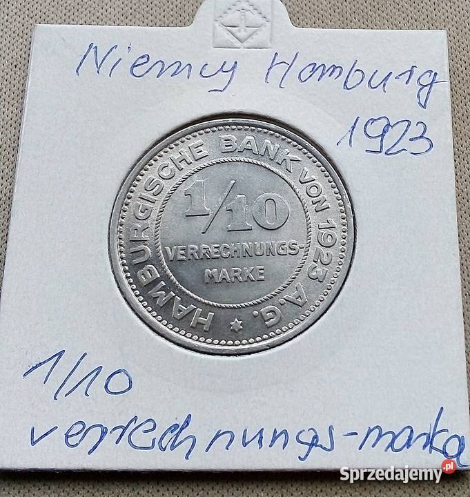 NIEMCY110 VERRECHNUNGS MARKE1923 rŁADNA Legionowo