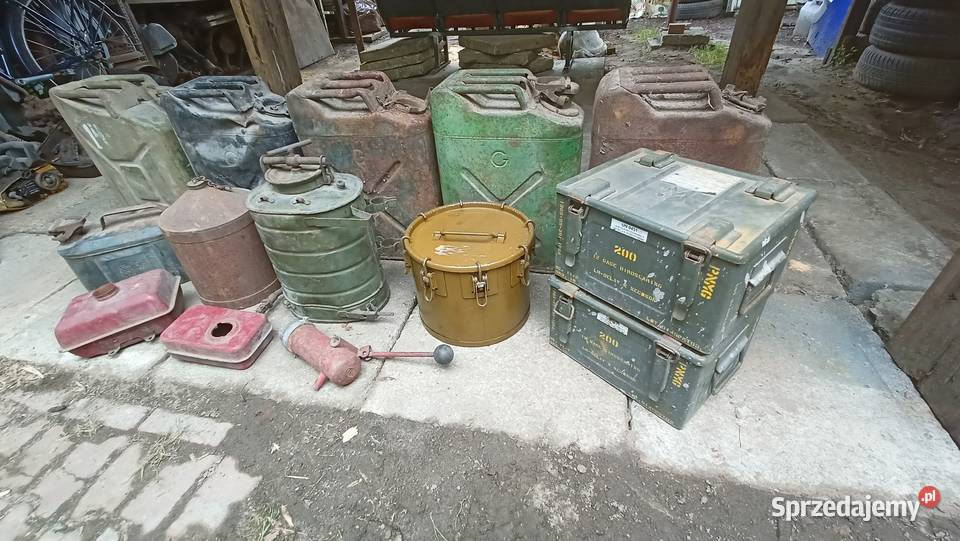 Kanister usa zbiornik pojemnik hermetyczny