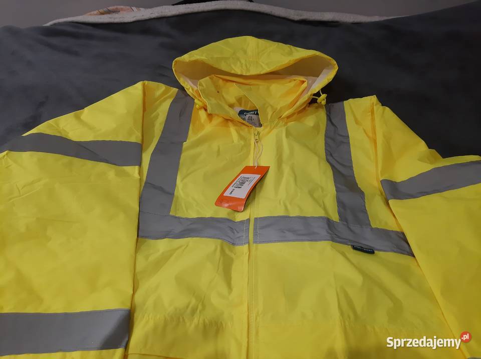 Kurtka przweciwdeszczowa ostrzegawcza HiVis Rain Sokołów Małopolski