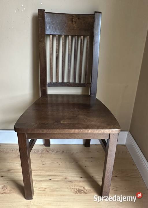 BK Meble Stół 2 dostawki i 6 krzeseł sprzedawane Stoły Kęty