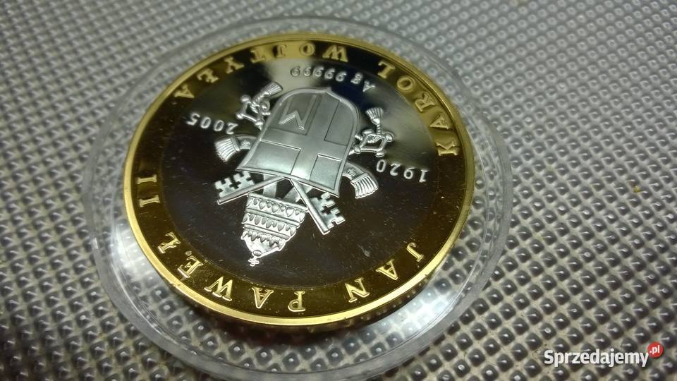 MEDAL Karol Wojtyła Jan Paweł II 1920 2005 Warszawa