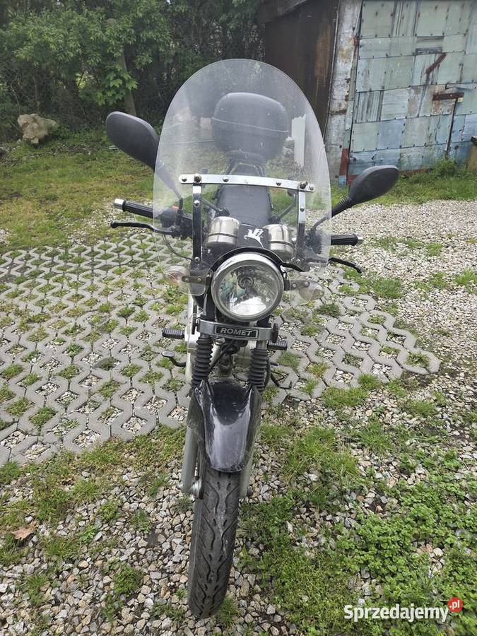 Romet zk 125 ZK125 Motor 2014r Rok produkcji 2014 Biała Nyska