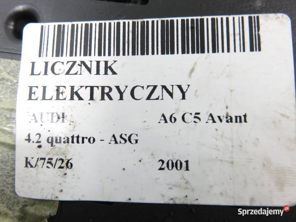 LICZNIK AUDI A6 C5 Avant 42 4B0920932N sprzedam