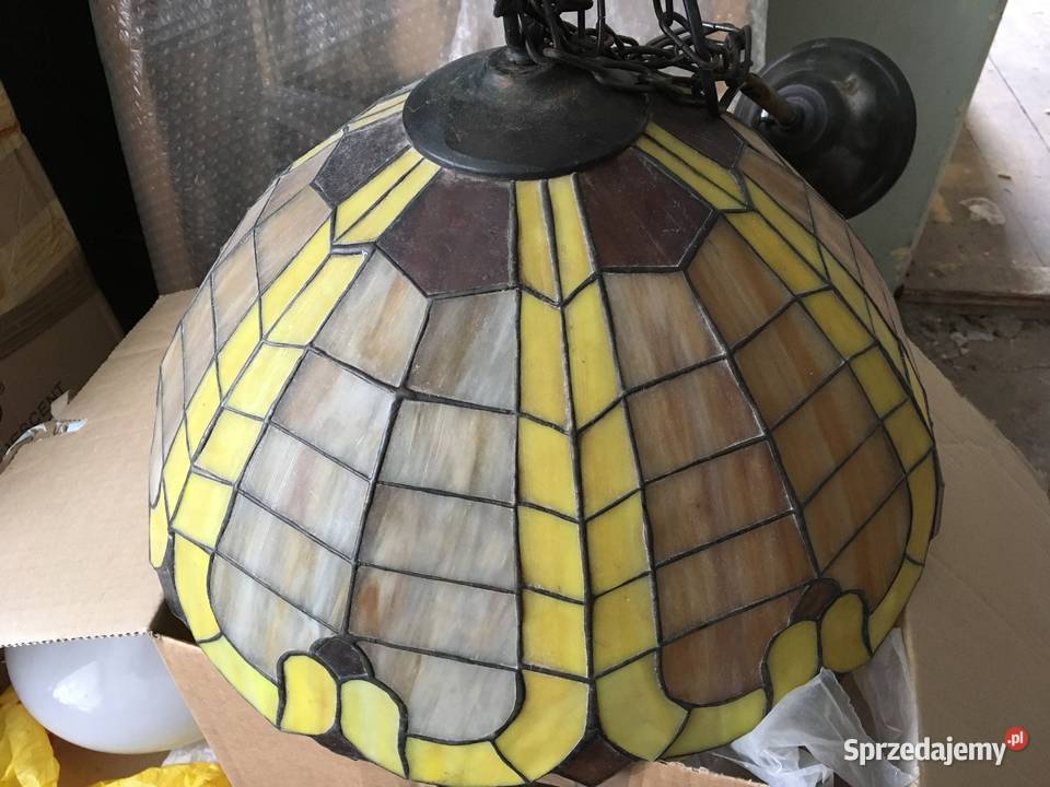 Lampa sufitowa witrażowa Lublin sprzedam
