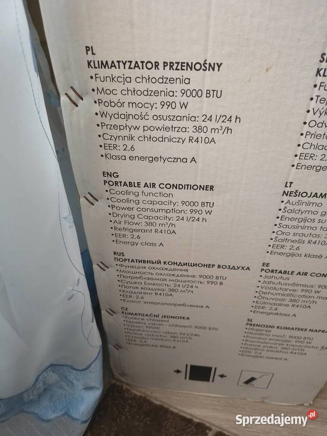 Przenośny klimatyzator Zalas
