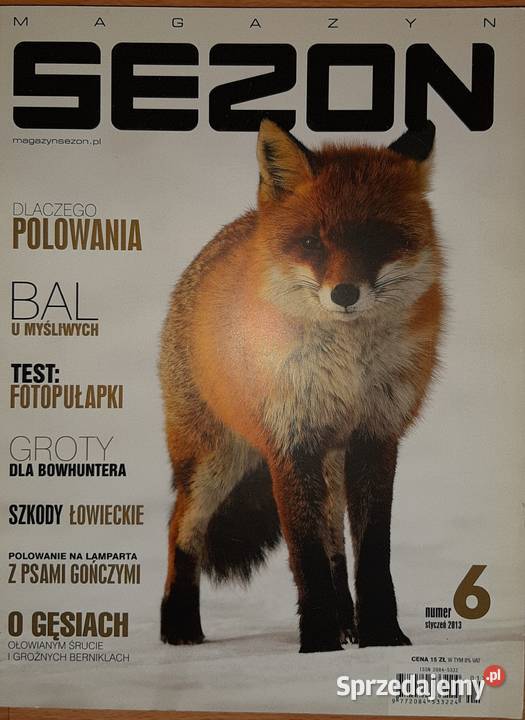 Magazyn Sezon i Łowiec Polski 9 egzemplarzy Sosnowiec